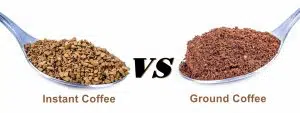 Instant coffee vs ground coffee