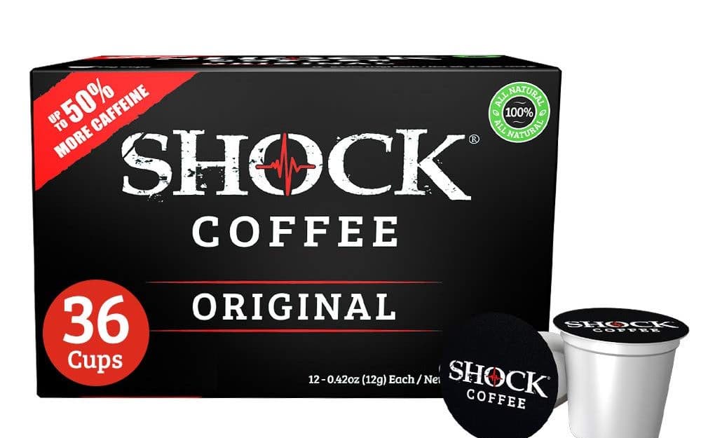 Strongest Keurig Coffee - Shock Coffee Single Serve Cups